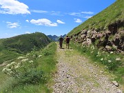 74 Dal Lago Moro rientriamo alla Terrazza Salomon